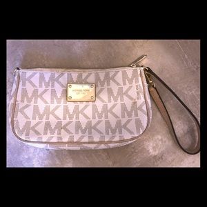 Michael Kors Logo Wristlet